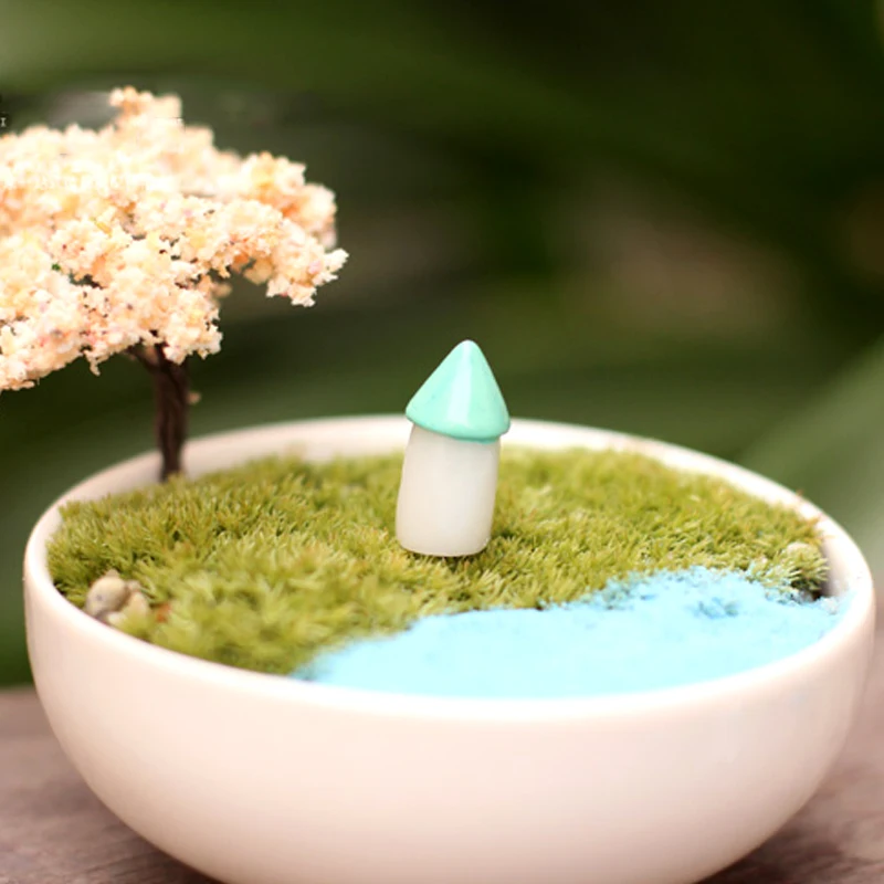 DIY ремесло кукольный домик Декор горшок сказочный микро ландшафт мха тяжесть