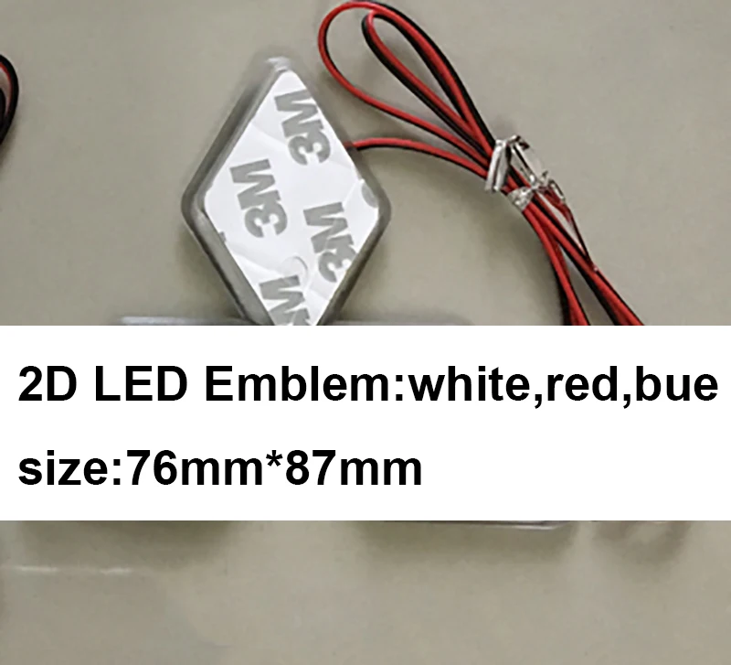 5D 4D 3D 2D Автомобильный передний задний значок светодиодный светильник Авто Логотип светильник s Наклейка с эмблемой для автомобиля для Mitsubishi Lancer Lioncei белый красный синий
