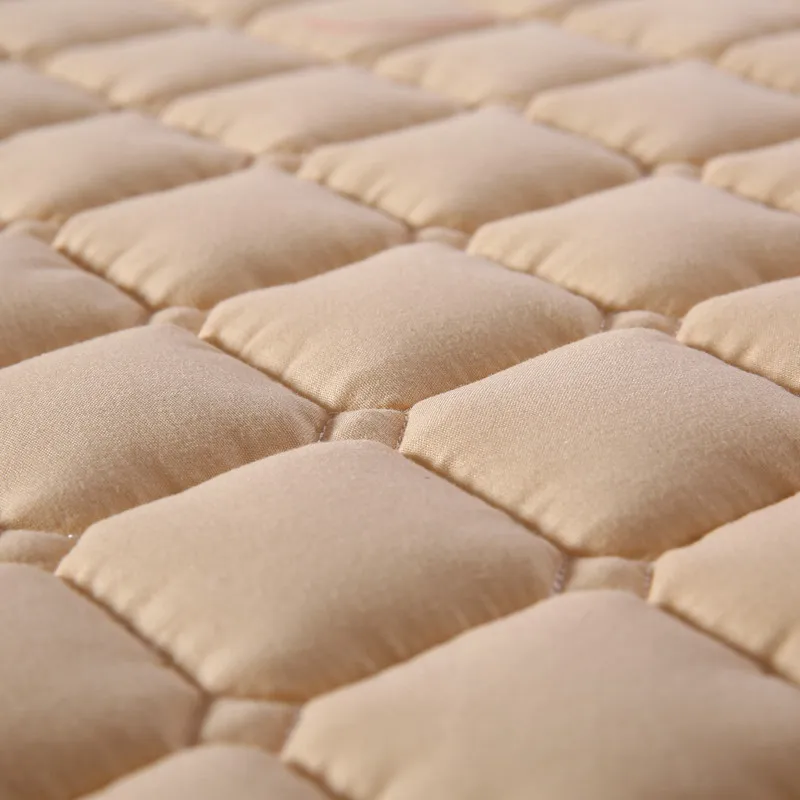 Murah TUTUBIRD washable quilting Mattress Pad bed mat sanding fitted sheets linens with elastic Protective Polyester filler promotion