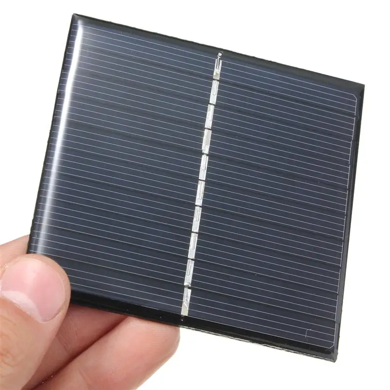 

Wholesale! 50PCS/Lot 0.8W 5V 160Ma Polycrystalline Solar Panel Solar Cell Mini Solar Modul Education Kits Free Shipping