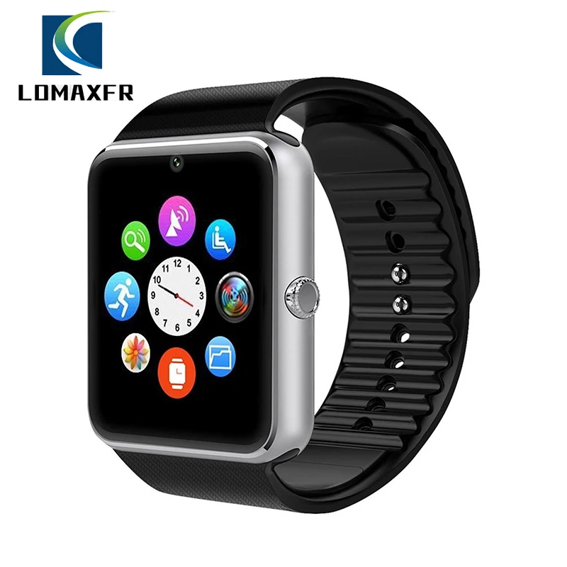 

Smart Watch Men Support Sim TF Card With Camera For Android Women Waterproof Bluetooth Sport Pedometer Sync Notifier PK S2 DZ09