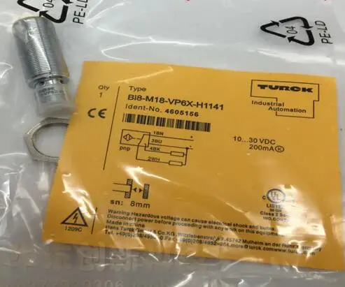 

FREE SHIPPING 100% New and original BI5-M18-VP6X-H1141 Sensor DC PNP Normally Open Normally Closed Proximity Switch