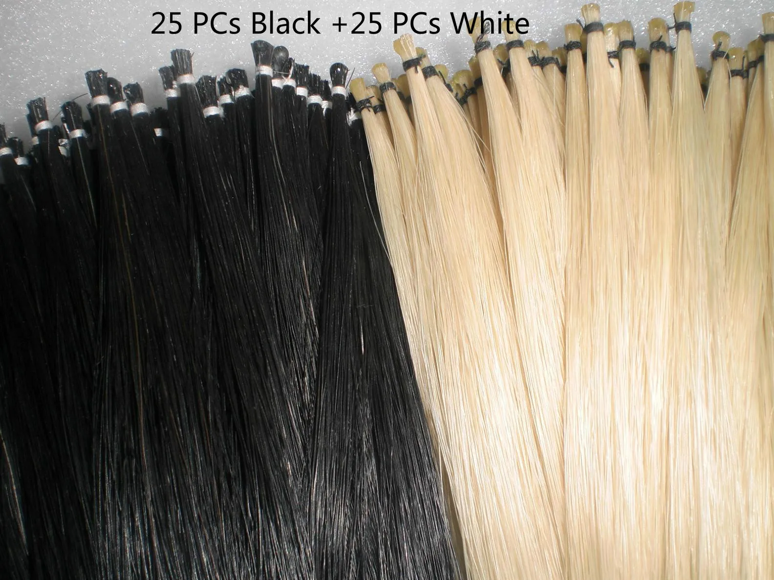 Horse Tail Hair Violin Bow Hair Cello Bow Hair Real Mongolia Horse Tail Hair 80cm To 85cm Length