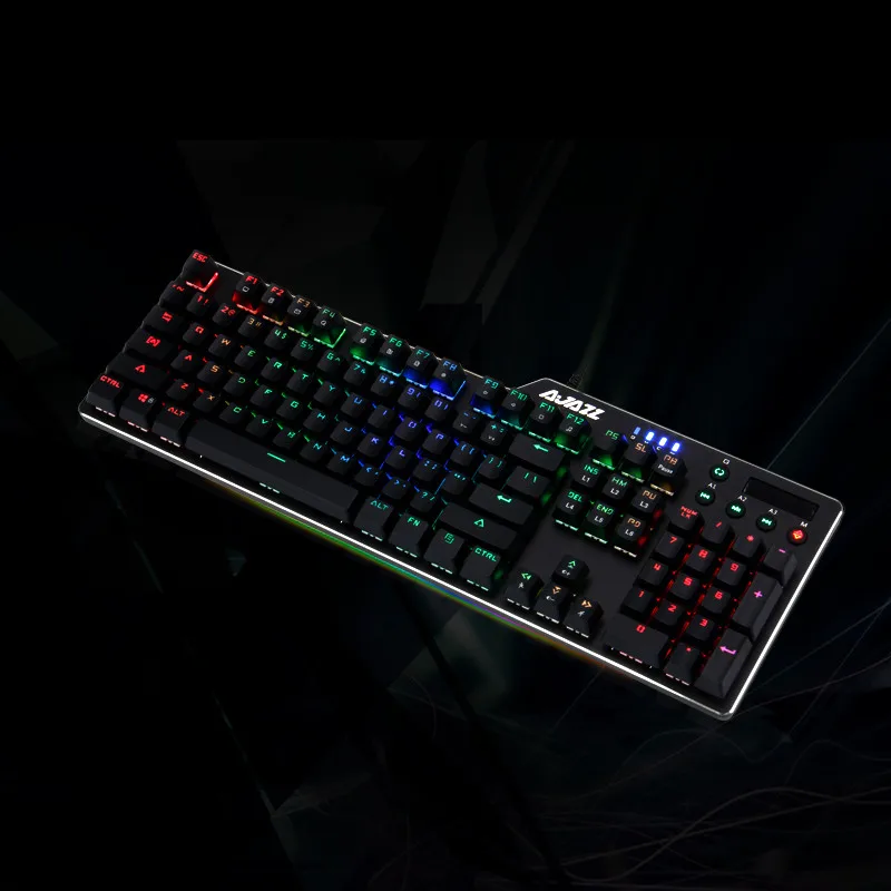 Игровая клавиатура для компьютерных игр AK35i RGB Проводная игровая черная механическая клавиатура с подсветкой сплав 606