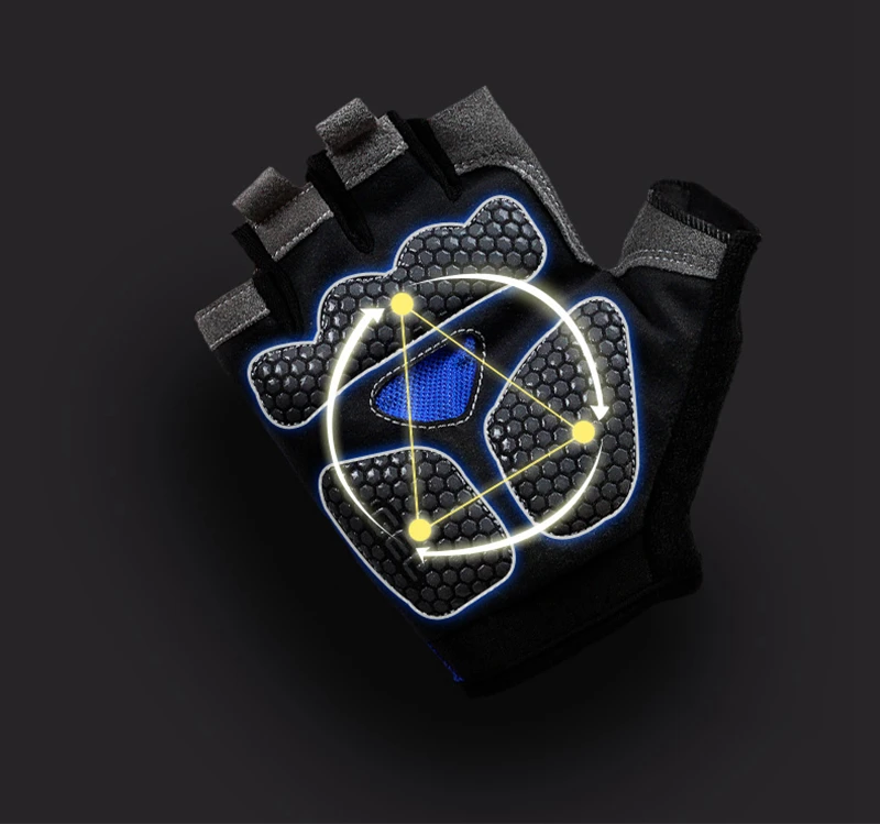 Summer menwomen fitness gloves gym weightlifting cycling yoga bodybuilding training thin breathable non-slip half finger gloves (7)