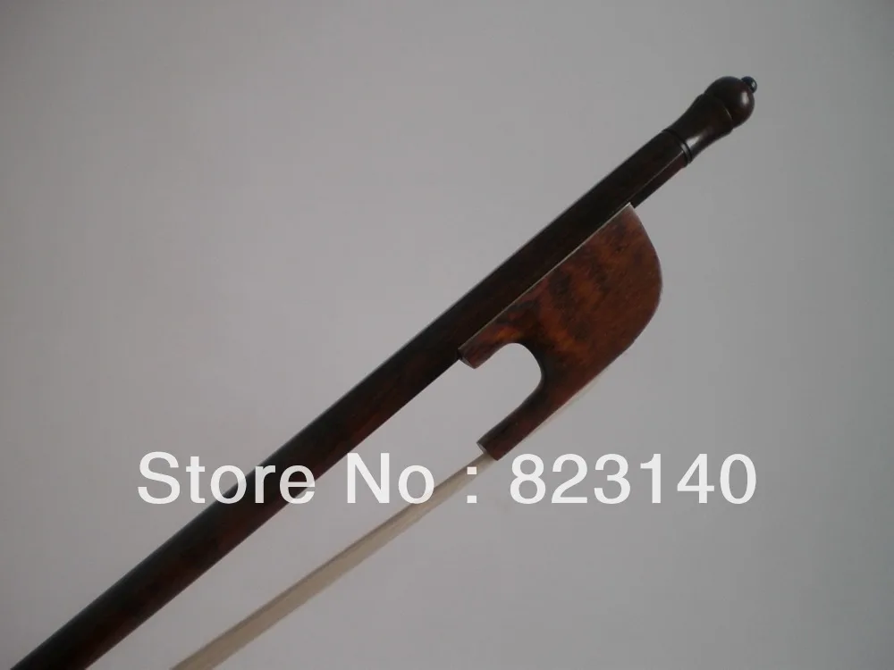 

1 PC 4/4 Baroque Violin Bow Snake Wood with Mongolia White Bow Hair Snake Wood Frog