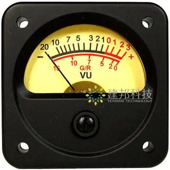 

High precision VU meter DB audio amps sound power amplifier watchband backlight TR-45 level meter