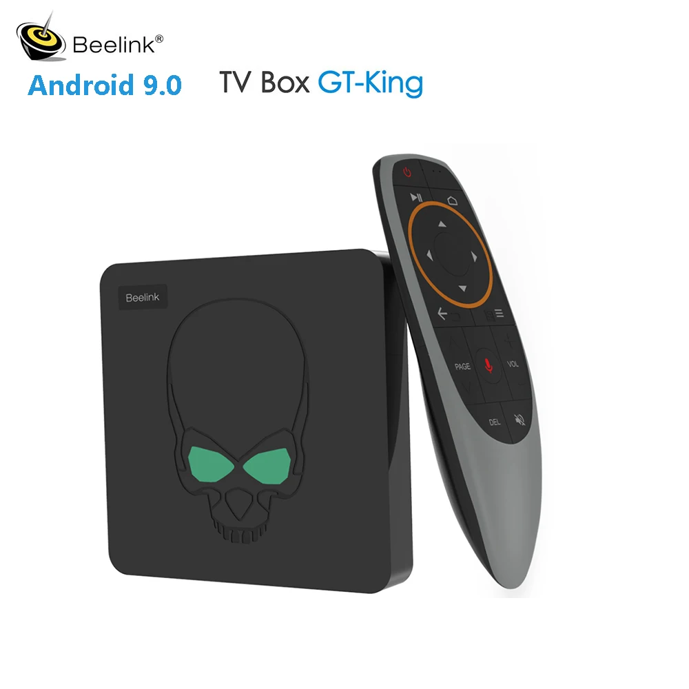 

Beelink GT-King Smart TV Box Amlogic S922X Android 9.0 4GB DDR4 64GB ROM 4K 2.4G&5.8G WiFi 1000Mbps set top box Voice Control