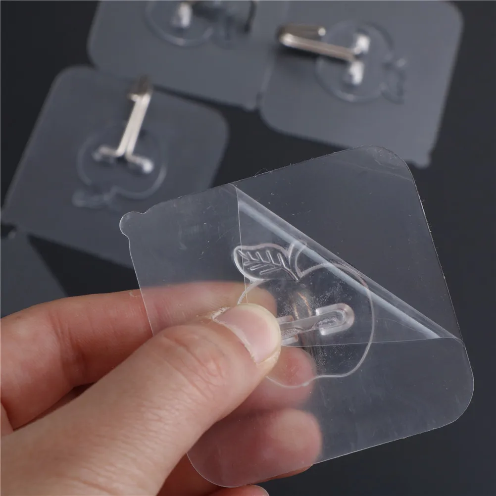 Bathroom Accessories 5PCs Transparent Suction Cup Sucker Wall Hooks Hanger Wall Storage Hangers mutfak For Kitchen Holder Bathroom Accessories 5PCs Transparent Suction Cup Sucker Wall Hooks Hanger Wall Storage Hangers mutfak For Kitchen Holder