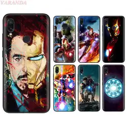 Мягкий чехол Marvel iron man для Redmi Note 7 5 6 Pro Redmi 7 7A K20 6 Pro 6A 5 Plus 4X S2 Y3 GO силиконовый чехол