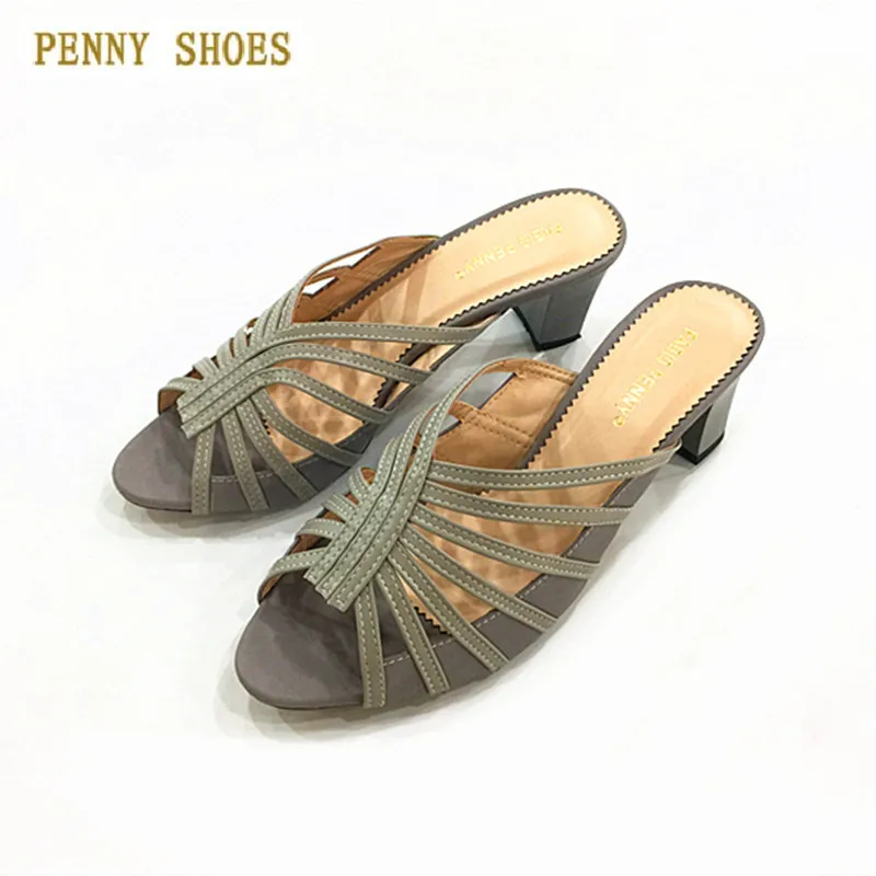 Обувь Пенни красивые тапочки для женщин; женская летняя обувь