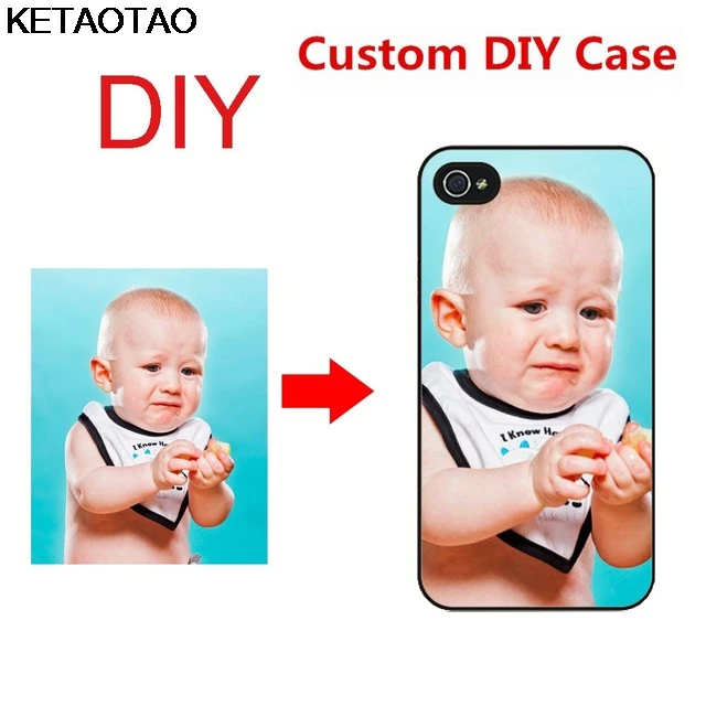 KETAOTAO OEM Индивидуальные печатные ваш логотип фото телефонные чехлы для iPhone 4S 5C SE 5S 6