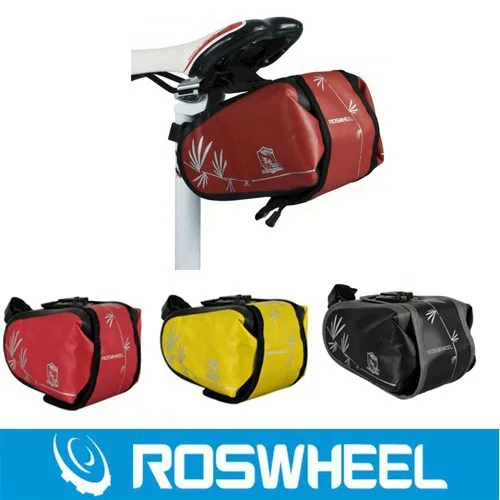 

New Roswheel !!! Bike bicycle mountain waterproof Seat saddle bag rear bag Rack Pannier Multifunctional Bag 3 Colors