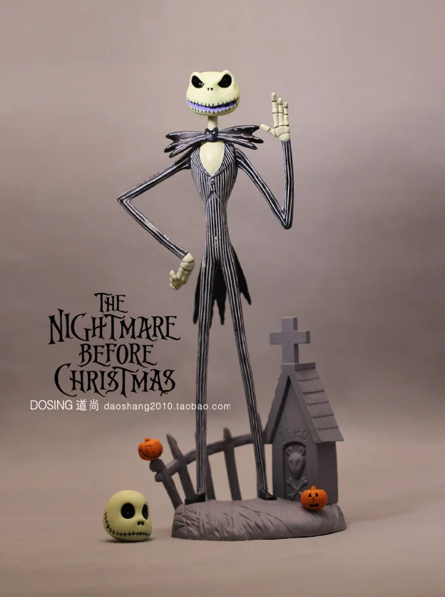 New Arrival 2 heads The Nightmare Before Christmas Jack Skellington Tim  Burton Classic Movie 12 inch Figurine Toys| | - AliExpress