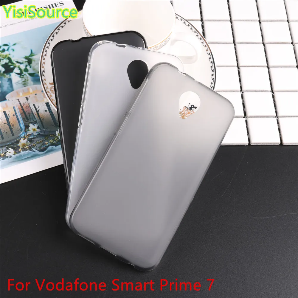 

Yisisource Case for Vodafone Smart Prime 7 Gel Silicone Cover for Vodafone Smart Prime 7 VF600 Soft Phone Protective Back Shell