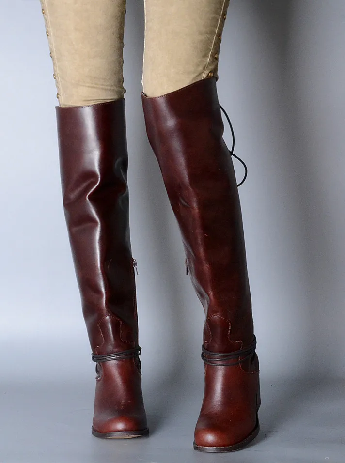 Botas de cano alto