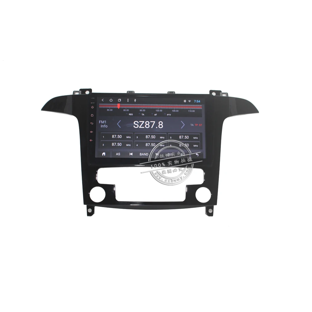 Excellent Bway 9" car radio stereo for Ford S-Max 2007 2008 android 7.1 car dvd player with bluetooth,GPS,SWC,wifi,Mirror link 1