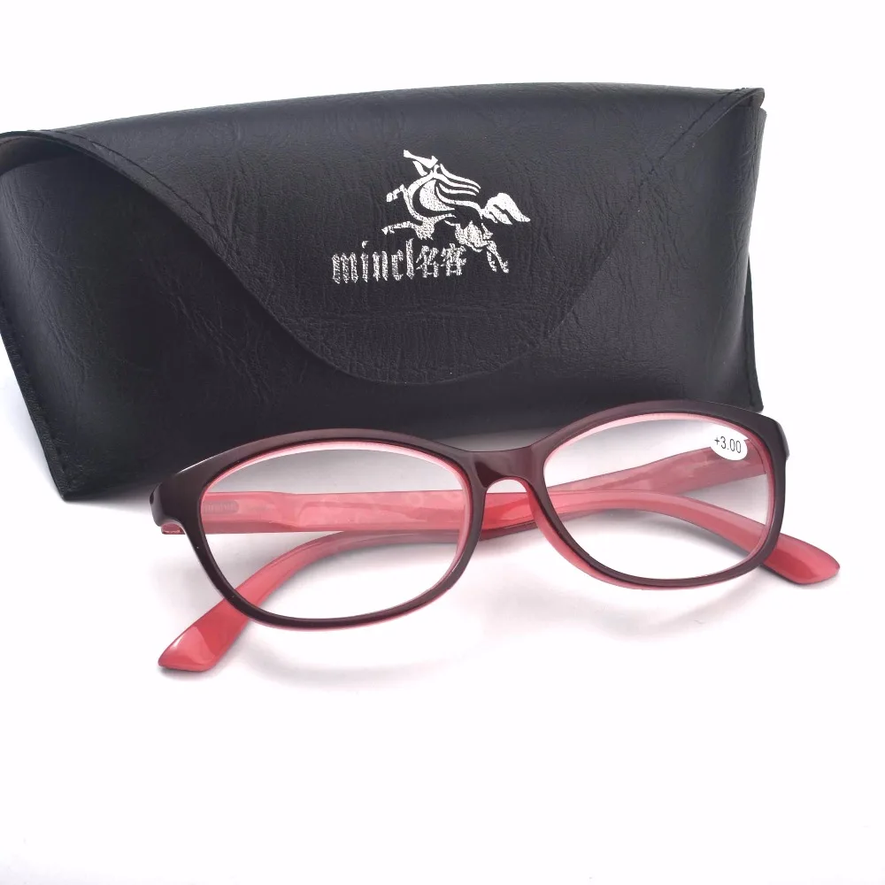 MINCL/ Vintage Reading Glasses Women Men Retro Luxury Brand Designer