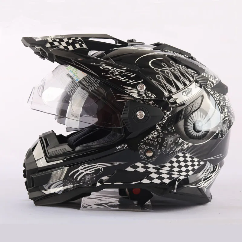 Мото rcycle шлем бренд THH tx27 Мото Кросс шлем кросс шлем мото шлем с двойным visoratv mtb горные ГОСТ металл черный