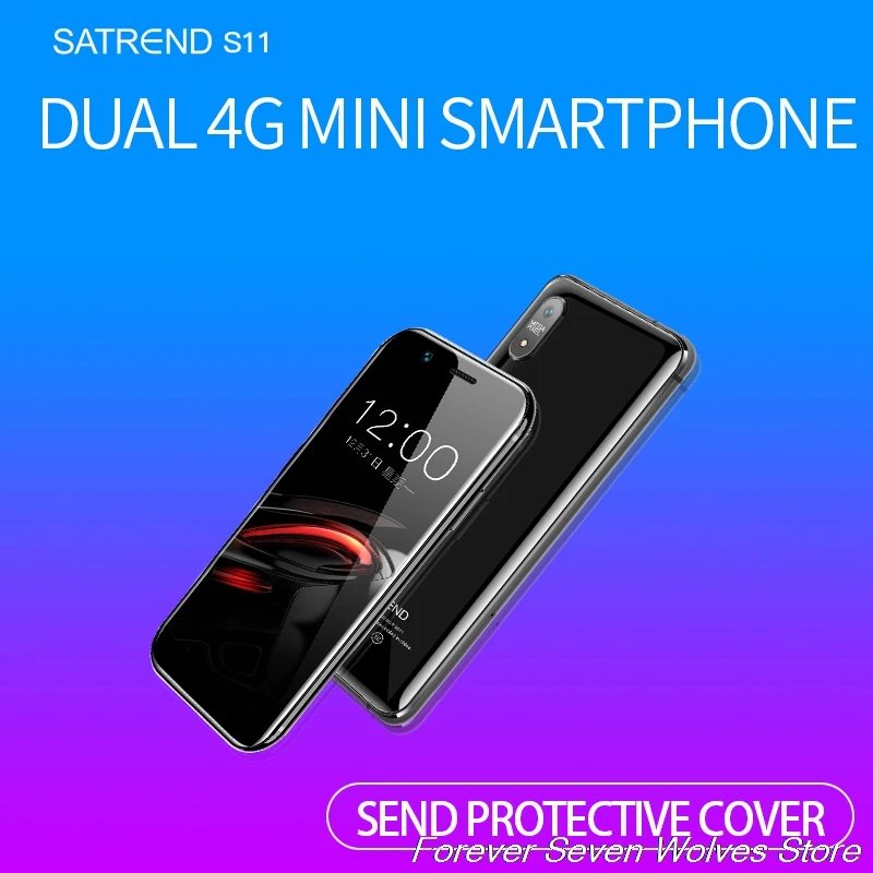 Small 4G Mini Smartphone S11 Android 7.1 CellPhone MTK6739 WiFi Dual SIM 3.2Inch Mobile Phone GPS Bluetooth