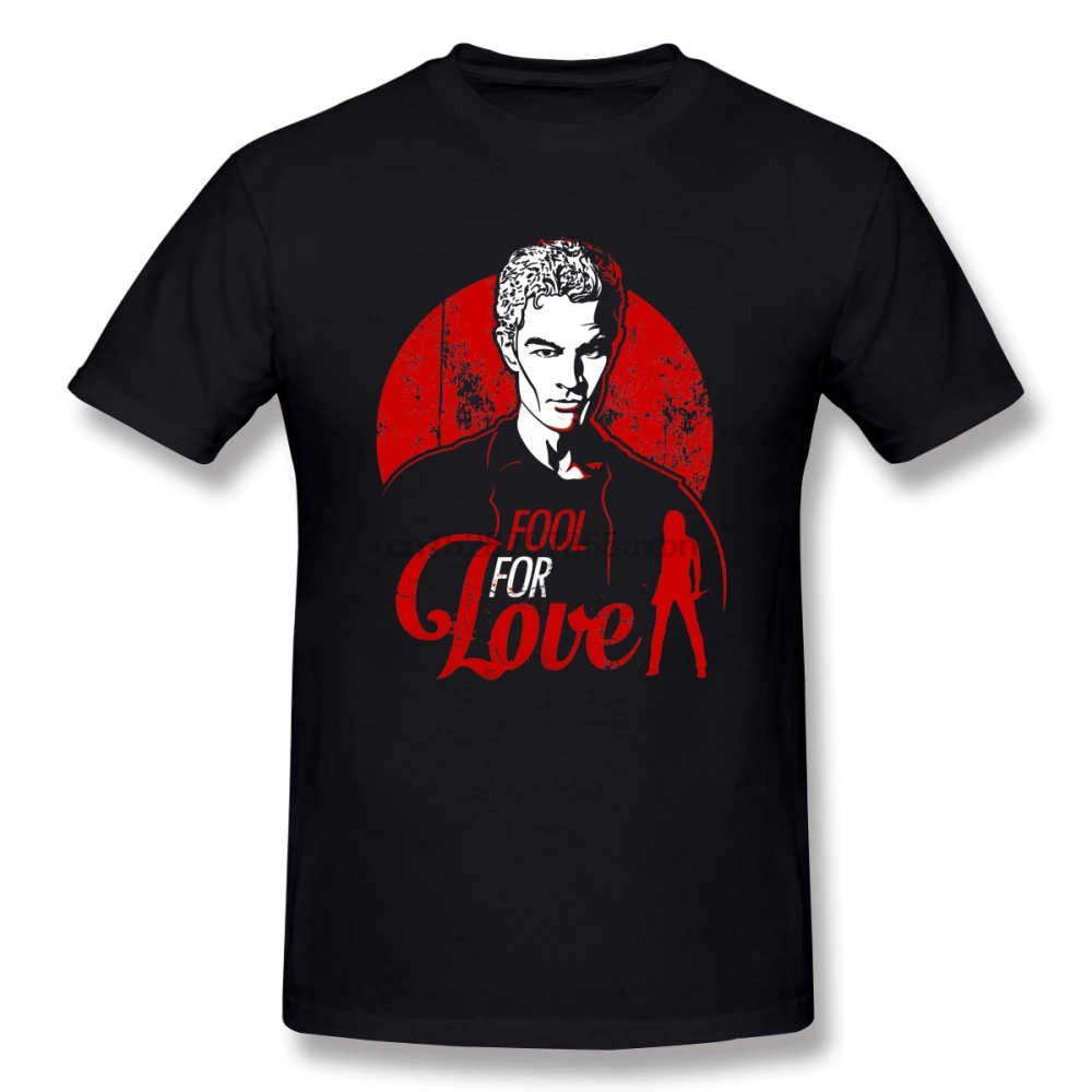 

New Arrival Men T Shirts Buffy the Vampire Slayer TV Short Sleeved Cotton O Neck Plus Size T-shirt For Male Camisetas