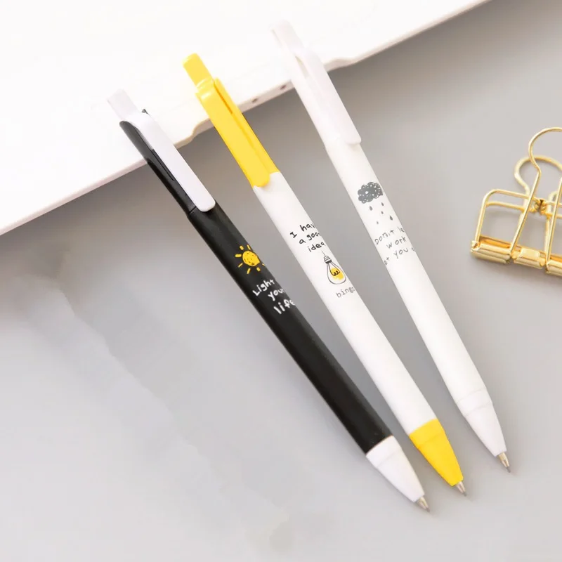 

4 pcs Free life pencil 0.5mm HB mechanicals pencil HB lead automatic pencil Stationery itemsschool supplies canetas escolar F568