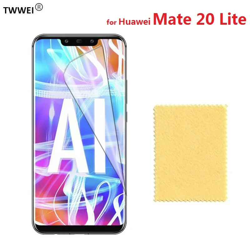 

Glossy Clear LCD Screen Protector for Huawei Mate 20 Lite Protective Film on for Huawei Mate 20 Lite Screen Protector Film Foil