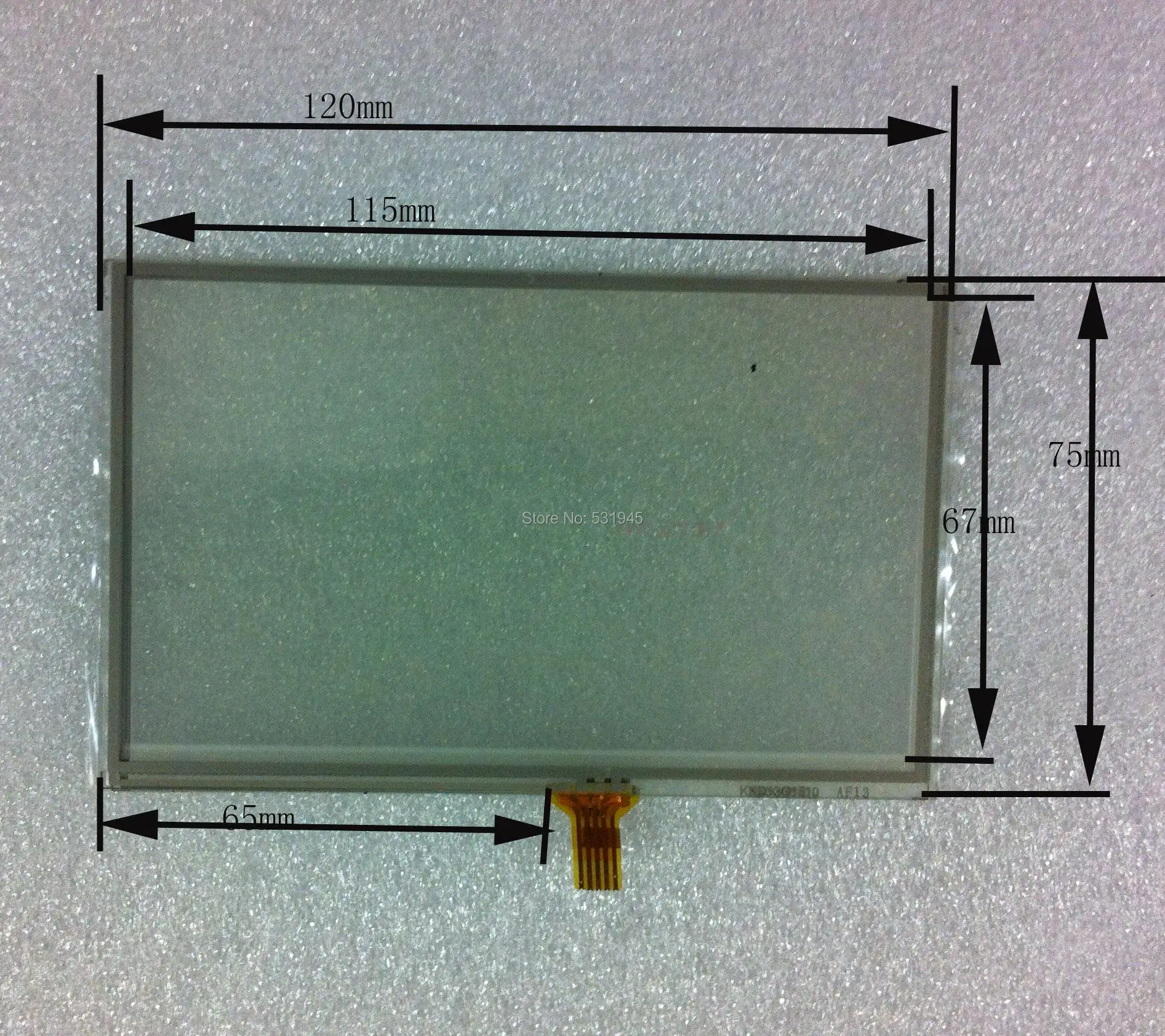 

ZhiYuSun Free shipping 120 75 Touch ScreenHandwritten General Gps mp5General Screen Touch Screen Digitizer