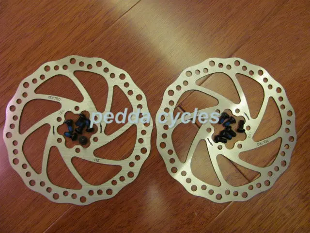 160 mm rotors
