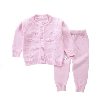 

Open Crotch Spring Autumn Baby Boys Girls Clothing Set Thin Sport Sweater Suit Newborn Infant Girl Sweaters 0-18Months