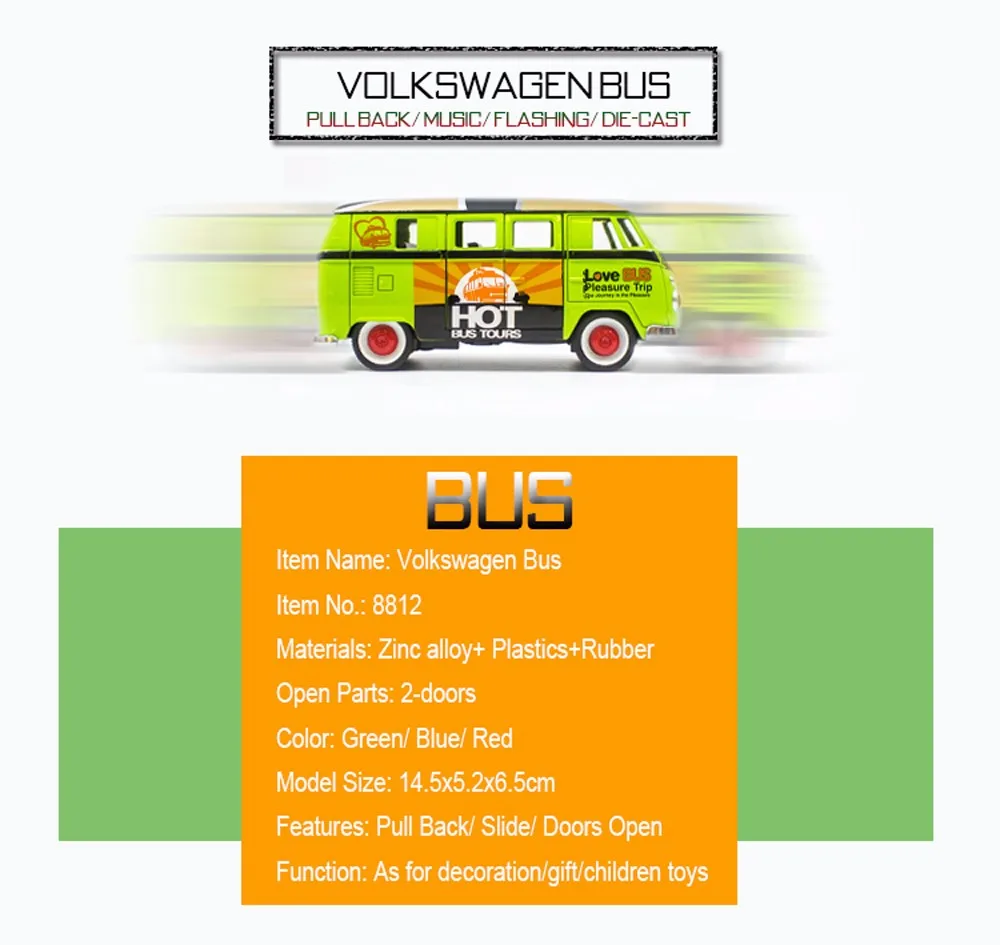 Volkswagen-Bus-Diecasts 9