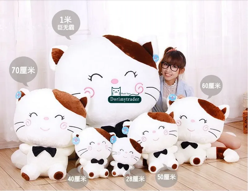 Dorimytrader Biggest 100cm Jumbo Soft Cartoon Plush Toy 39'' Cute Stuffed Animal Pillow Kids Play Doll Great Gift DY61381 (10)