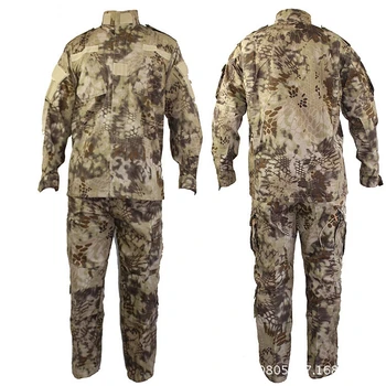 

Hot US Army Tactical Camouflage Combat Uniform suit Military Hunting Shirt + Pants ACU Airsoft Uniform Set S M L XL XXL