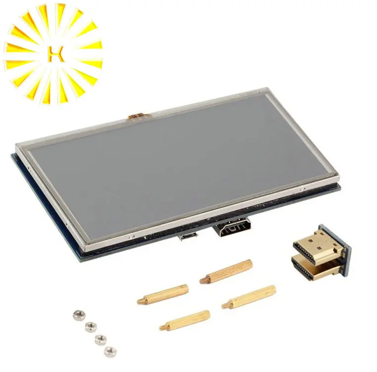 

5 inch Raspberry Pi 3 LCD Touch Screen HDMI Interface Display Module TFT LCD 800*480 for Raspberry Pi 3 Model B + Touch Pen