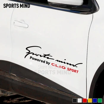 

10 Pieces Customization Sports Mind Drift Racing Fatlace Car Sticker Decal car styling For Renault clio 4 2 3 1 RS Accessories