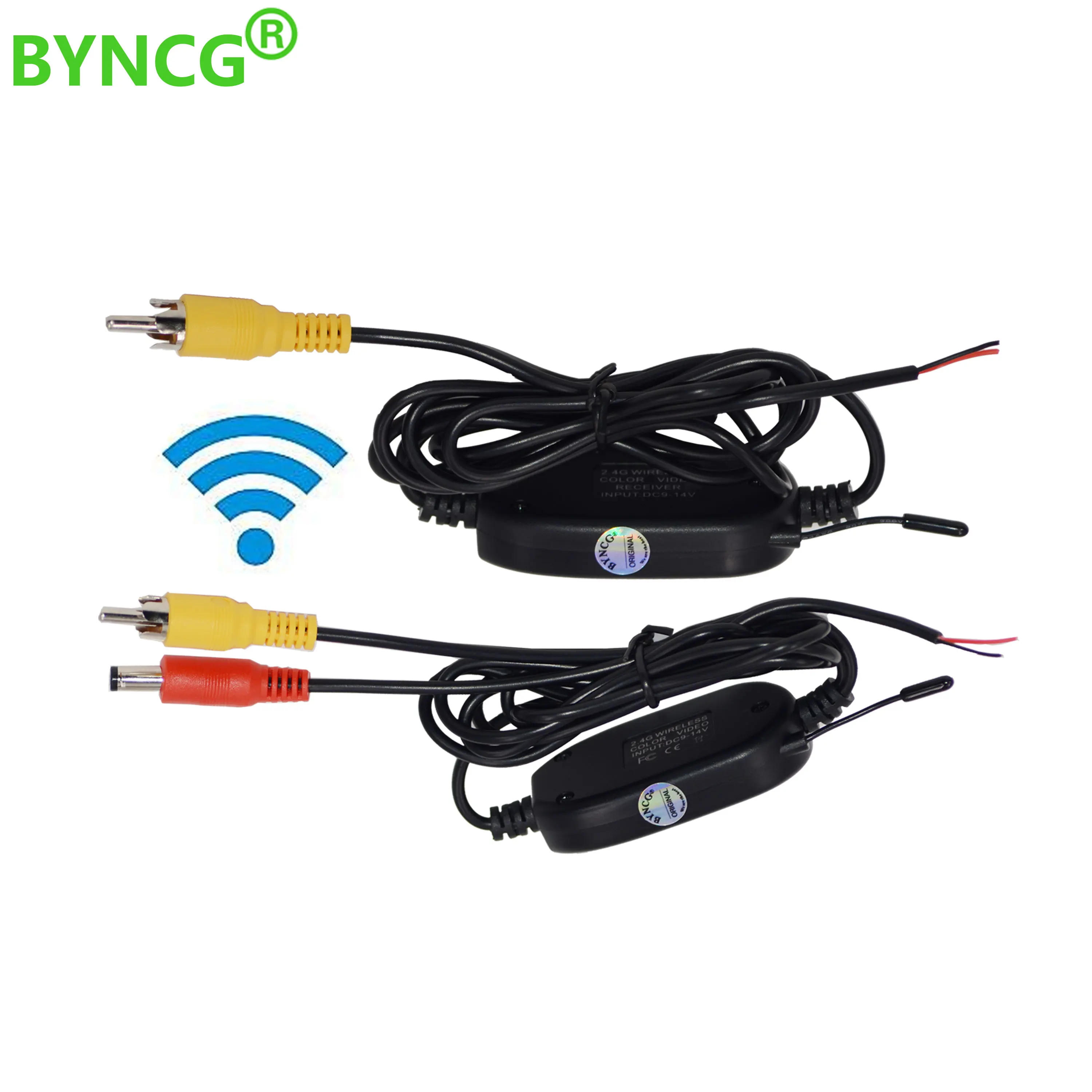 BYNCG 2 4 Ghz Wireless Rear View font b Camera b font RCA Video Transmitter Receiver