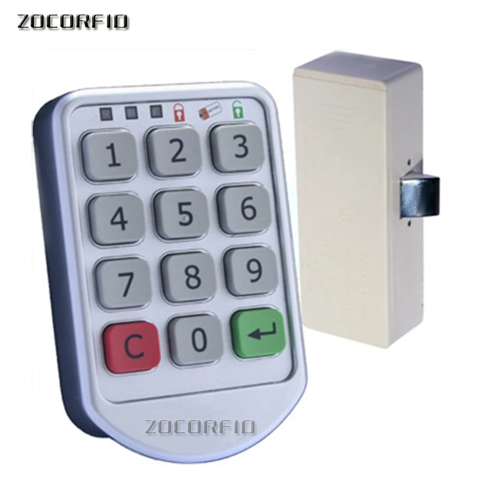 Low Cost Free Shipping Diy Electronic Password Keypad Locker