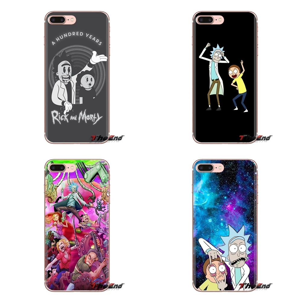Забавные Чехлы Rick and Morty для Huawei Mate Honor 4C 5C 5X 6X 7 7A 7C 8 9 10 8C 8X 20 Lite Pro прозрачные мягкие