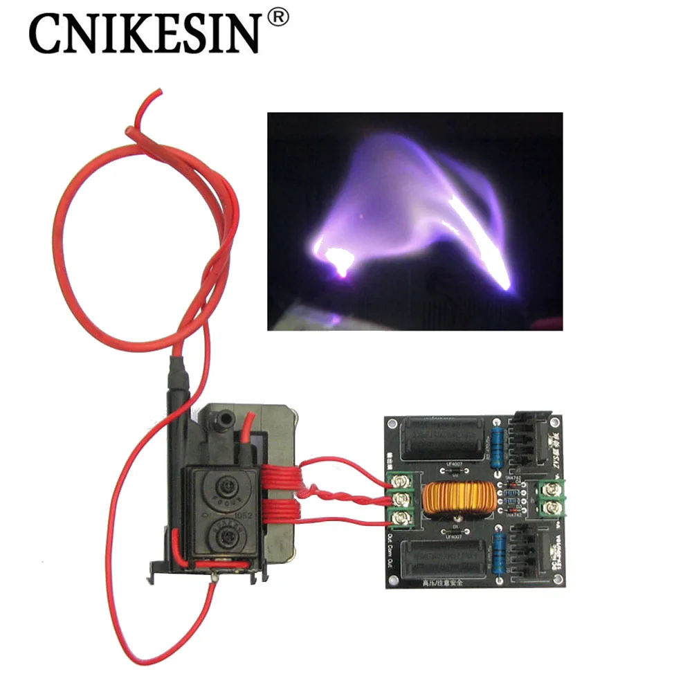 

CNIKESIN diy Coil power boost high voltage generator drive plate induction heating module production kit diy electronic suite