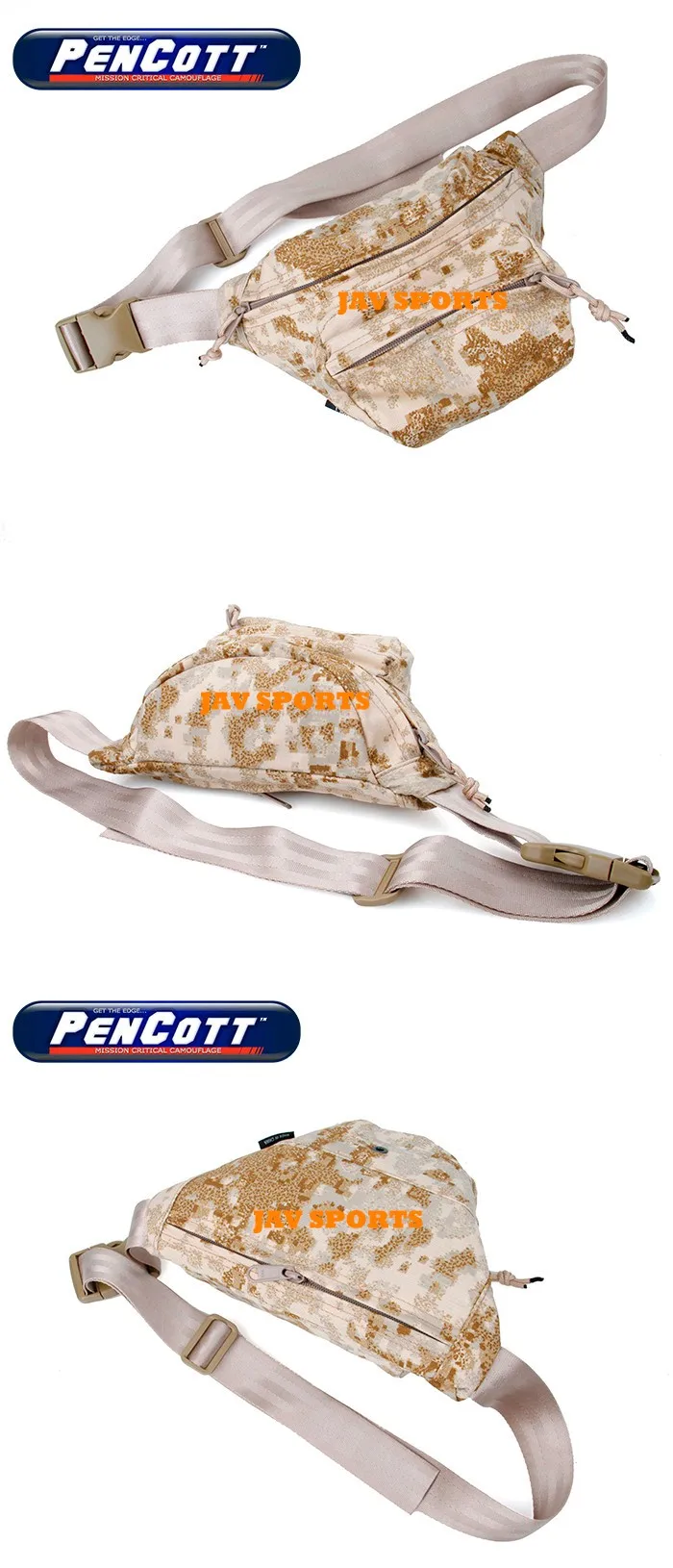 TMC Low-Pitched Waist Pack (PenCott GreenZone)