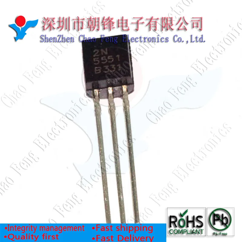 

100PCS 2N5551 TO92 New Original