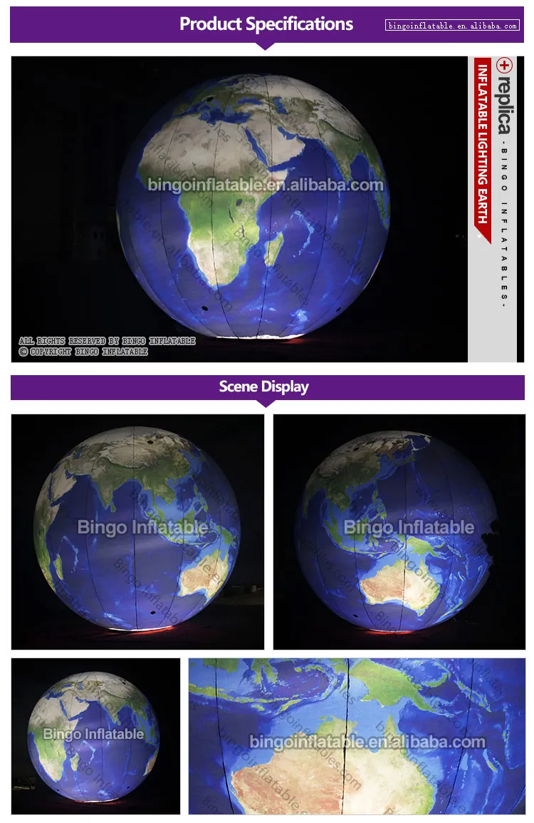 Inflatable-lighting-Earth-bingoinflatables