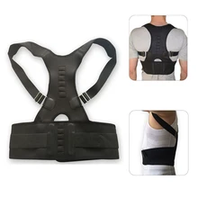 Задняя поддержка плеча Магнитный Корректор осанки для мужчин и женщин спортивная безопасность Humpback Ортопедический Корсет инвентарь для занятий спортом