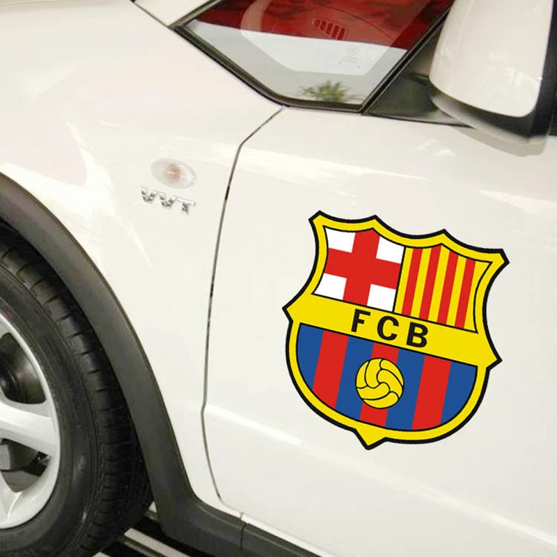 オートステッカー反射車のステッカー車のテール全身のバルセロナfcbバルセロナチームロゴ車のステッカー車カバー Car Sticker Reflective Car Stickerauto Sticker Aliexpress