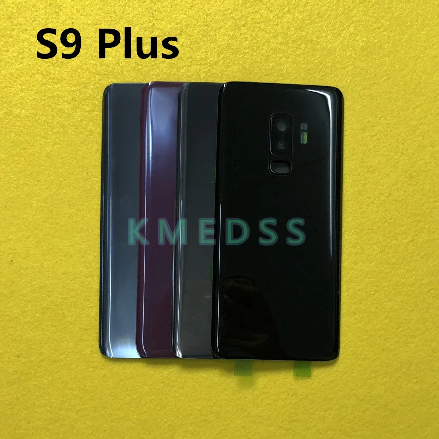 ААА+ качество Батарея Стекло задняя крышка для samsung Galaxy S9 плюс S9+ G965 G965F задняя дверь Корпус крышка с Камера объектив+ Инструменты