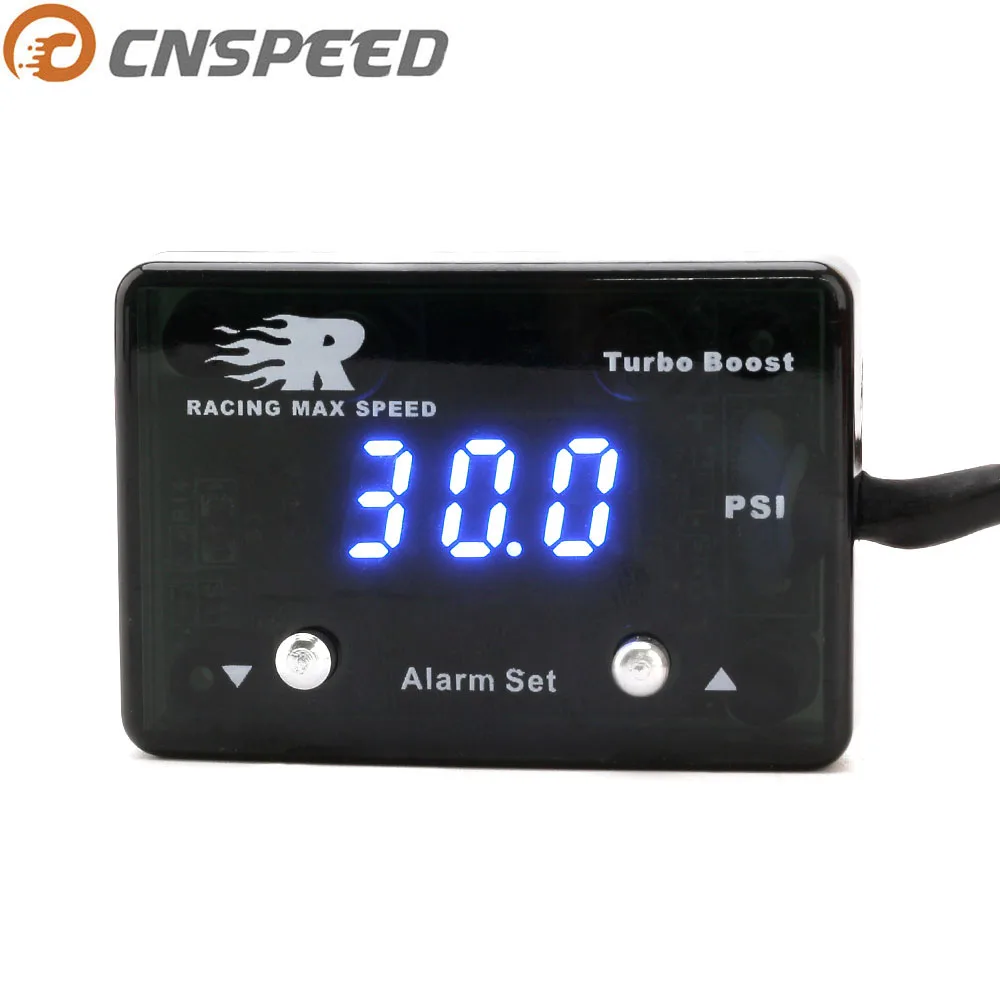 

Car Boost Gauge 14 - 40 PSI 12V Digital Turbo Boost Gauge Auto Turbo Boost Meter for Skyline WRX Evo MPS GTR STI XR6 YC101293-BL