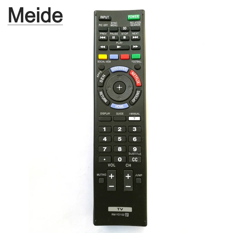 

New Replacement Remote Control For SONY RM-YD102 RM-YD103 RM-YD087 LCD TV KDL-55W950B KDL55W950B KDL-55X830B Controller