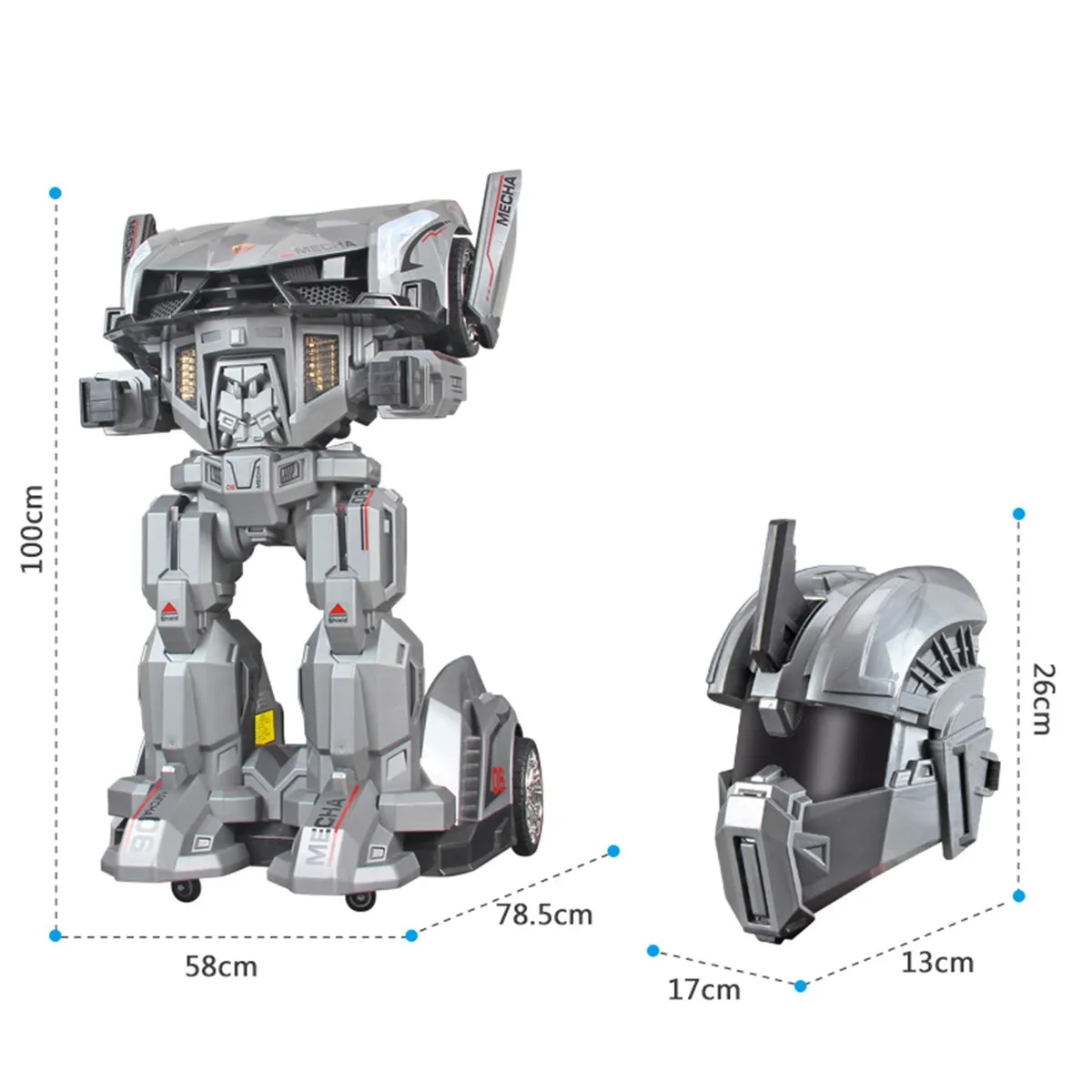 LEORY RC человек робот трансформер светодиодный 25 Вт|transformer transformer|transformer cartransformation