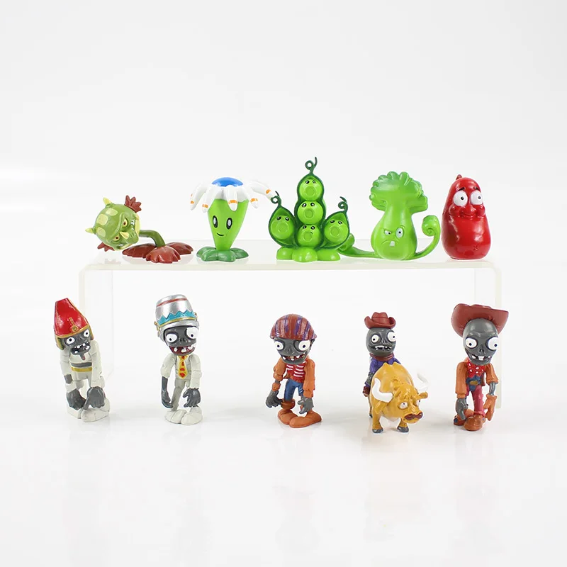 Экшн Фигурка Растения против Зомби из ПВХ игрушка PVZ растение + Кукла зомби