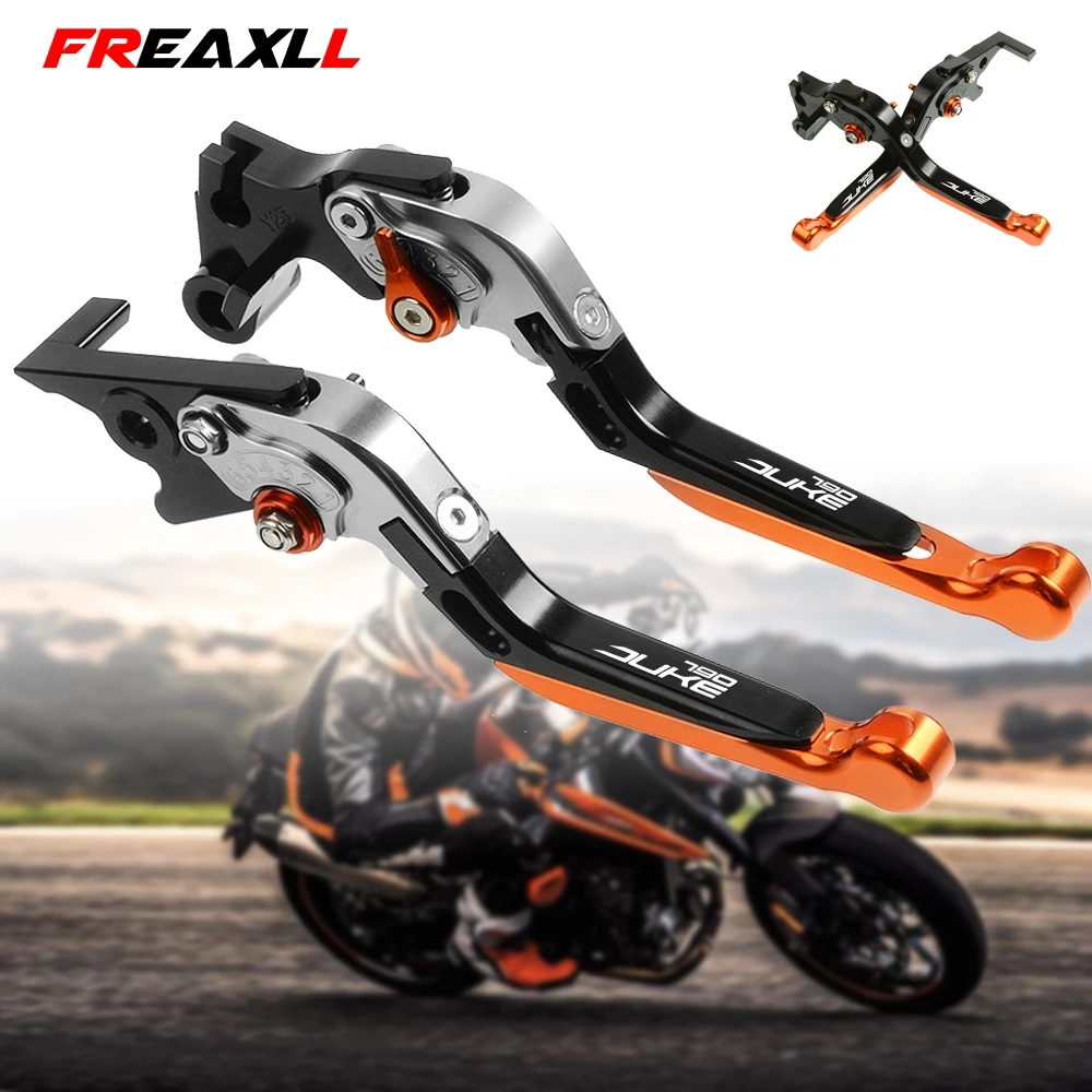 Для KTM 790 Duke- аксессуары для мотоциклов Рычаги тормозного сцепления CNC алюминиевые рычаги откидной клапан Выдвижной регулируемый